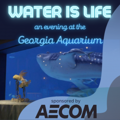 Aquarium event poster