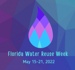 Florida water reuse week logo
