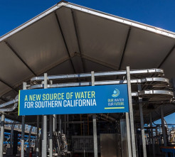 A picture of the Pure Water Southern California demonstration site